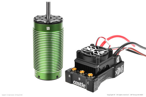 Castle Creations - MAMBA XLX-2 - Sensored-Sensorless Car ESC Car ESC - 3-8S - w/ 2028-1100KV Sensored Motor
