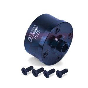 Scatola differenziale in alluminio nero per ARRMA 6S (Kraton/Talion/Typhon/Senton/Outcast/Notorious)