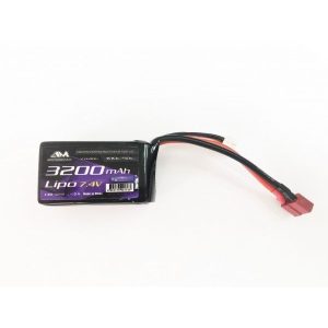 AM Lipo 3200mAh 7.4V For Dancing Rider Soft Pack With Deans ARROWMAX LIPO