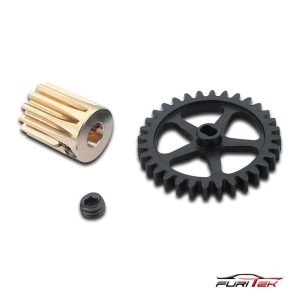 Brushless conversion scx24 - 0.5M Spur Gear and 12T Pinion G FURITEK Motor & Accessories Rock Crawl