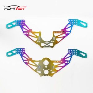 Rahmenkit Titan Regenbogen FURITEK für Losi 1/18 LMT