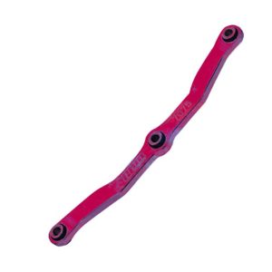 Piastra sterzo in alluminio 7075-T6 rossa per TRX-4M