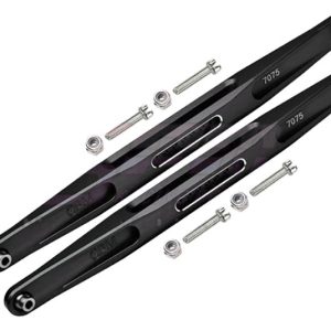 Leva sterzo inferiore posteriore in alluminio anodizzato nero GPM TRX UDR