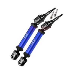 Albero cardanico posteriore Medium Carbon Steel per Traxxas 1/10 asse 6mm blu