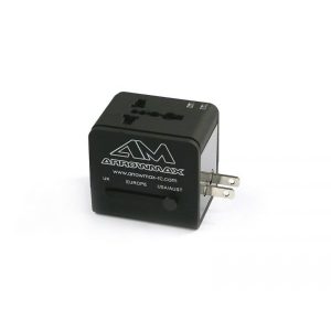 AM Multi-Nation Travel Adapter With USB Charger ARROWMAX