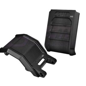 Set skid plate in alluminio nero per PROMOTO-MX RTR (sostituisce FXR-LOS06000/6002)