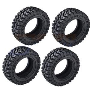 Pneumatici SLVR High-Grip 1.33 con inserti 58x24mm (4 pz) per TRX-4M / SCX24