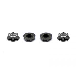 Alu 1/8th Wheel Nuts Closed End / Lightweight (Gray) (4) ARROWMAX (Universal)