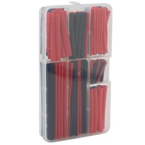 Schrumpfschlauch Set schwarz & rot (150) EcoPower