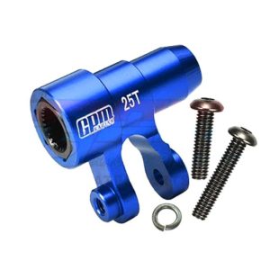 Servo Saver 25T in Alluminio Blu per TRX X-MAXX e XRT