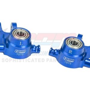 Fuselli anteriori in alluminio anodizzati neri per TRX Slash/Stampede/Rustler/Hoss/Rally 4x4