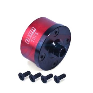 Scatola differenziale in alluminio rosso per ARRMA 6S (Kraton/Talion/Typhon/Senton/Outcast/Notorious)