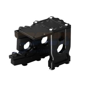 Supporto motore a sgancio rapido in alluminio 7075-T6 nero per TRX Sledge (richiede modifiche)