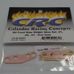 Unterlageplättchen-Set vorn, nur Querlenker CRC Xti (.01, .02, .03)