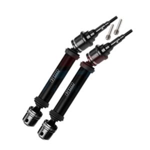 Albero cardanico posteriore Medium Carbon Steel per Traxxas 1/10 asse 6mm nero