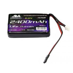 AM Lipo 2400mAh 6.6V For Futaba 4PK/4PX/4PV/7PX ARROWMAX