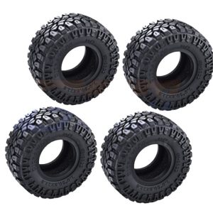 Pneumatici High-Grip 1.0 con inserti 50,8x22,8mm (4 pz) per TRX-4M / SCX24