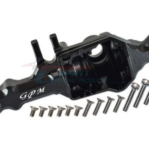 Scatola cambio anteriore in alluminio nero per TRX-4 / TRX-6 (senza coperchio, 15 pz)