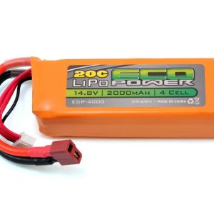 Electron 4S LiPo 20C Batterie Pack für Starterbox EcoPower (14.8V/2000mAh)