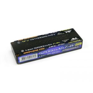 AM Lipo 5200mAh 2S TC Low Profile - 7.4V 65C Continuos 130C ARROWMAX