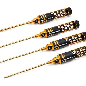 CACCIAVITE ESAGONALE Set 1.5, 2.0, 2.5 & 3.0 X 120mm - 4-Teilig. Lim ARROWMAX