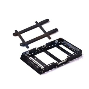 Portapacchi tetto in metallo nero per TRX-4M Bronco