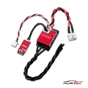 Momentum Regler V2 20/40A sensorlos mit Alugehäuse ROSSO FURITEK für Mini-Z mit Bluetooth