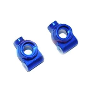fuselli posteriori in alluminio blu per Losi Mini-T 2.0 (2 pz)