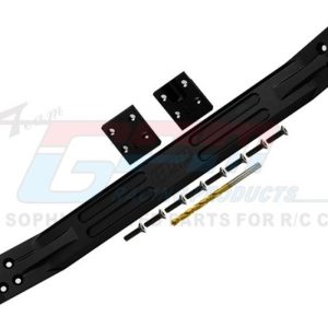 Piastra Telaio High-End in Alluminio Nero per TRX X-MAXX