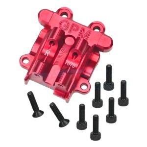 Copertura differenziale posteriore in alluminio 7075-T6 rossa per ARRMA Granite 4WD 1/18