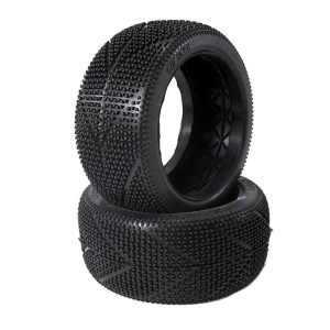 Gomme Vesuvio bianche (2) HOTRACE 1/8 buggy