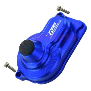Copertura ingranaggio principale posteriore in alluminio blu per Losi Mini-T 2.0 (3 pz)