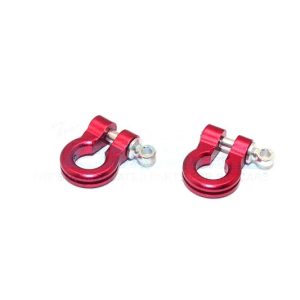 Grilli scala in alluminio universali rossi per crawler e truck (2 pz)