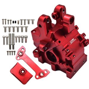 Scatola trasmissione in alluminio rossa per ARRMA 8S anteriore o posteriore