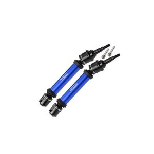 Antriebswellen in carbon-acciaio e alluminio blu per Traxxas 4x4 VXL