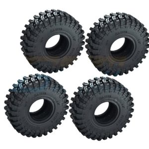 Pneumatici SLVR Grip 1.0 con inserti 62x20,5mm (4 pz) per TRX-4M / SCX24