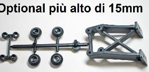 MUGE2428 Mugen Seiki Nuovo Supporto Alettone MBX-8 ( +15)