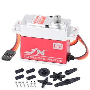 JX Servo PDI-HV7246MG - Servo coreless digitale ad alta tensione con ingranaggi in metallo da 8,4 V 46 kg