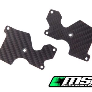 Inserti bracci oscillanti posteriori 3.0mm (CFRP) per MBX8R Mugen