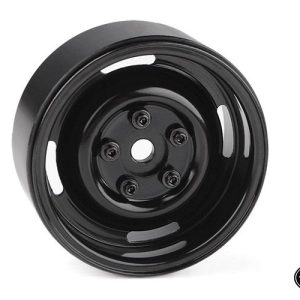 RC4WD Landies Vintage 1.9 – Cerchi in acciaio pressato nero (4 pezzi)