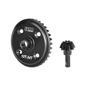20CrMnTi Stahl Spiral Haupt-Diff Zahnrad & Triebling-Set GPM ARRMA 1/8 Kraton, Outcast, Notorius, Talion 6s