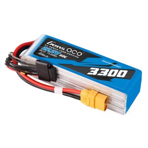 Gens Ace G-Tech 3300mAh 22.2V 60C 6S1P XT90 LIPO Battery Pack - 6 Celle