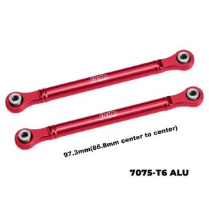 Alu Spurstange hinten rot GPM TRAXXAS 1/8 Jato 4x4 & VXL