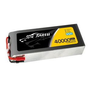 Tattu 40000mAh 6S 10C 22.8V HV Lipo Battery with AS150+AS150 Plug - 6 Celle