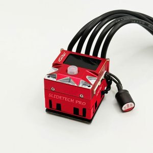 Regolatore Slide-Tech PRO sensored con OLED & ventola interna FURITEK per 1/10 Drifter & Stock Racing Red Edition
