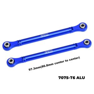 Alu Spurstange hinten blau GPM TRAXXAS 1/8 Jato 4x4 & VXL