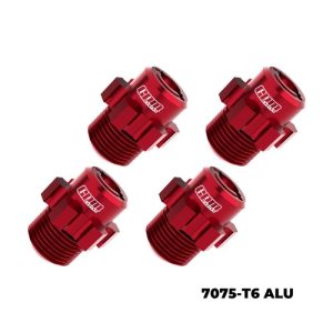 Alu 17mm Radmitnehmer rot GPM TRAXXAS 1/8 Jato 4x4 & VXL