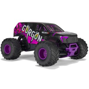 1/10 GORGON 2WD RTR Brushed Monster Truck (Battery & Charger Included) Purple