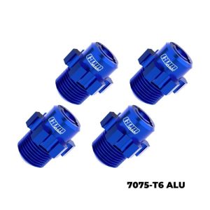 Alu 17mm Radmitnehmer blau GPM TRAXXAS 1/8 Jato 4x4 & VXL