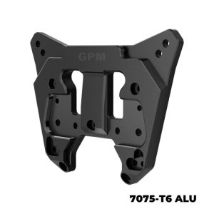 Alu Dämpferbrücke hinten schwarz GPM ARRMA 1/8 Kraton, Notorius 6S